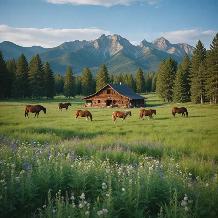 A visual journey: 320 guest ranch photos capturing Montana's luxury escapes