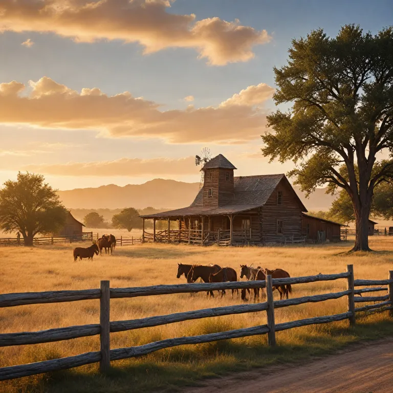 Experience authentic western charm at a guest ranch in Oklahoma