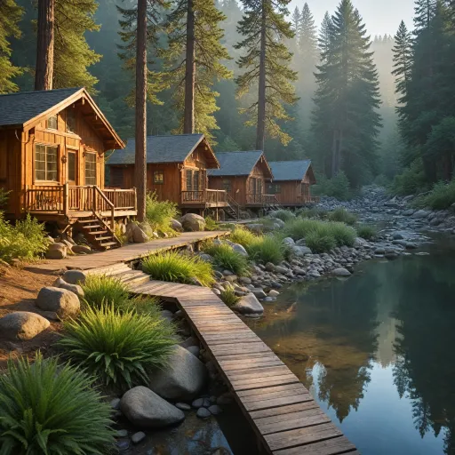 Three Rivers cabins for refined nature escapes near Sequoia