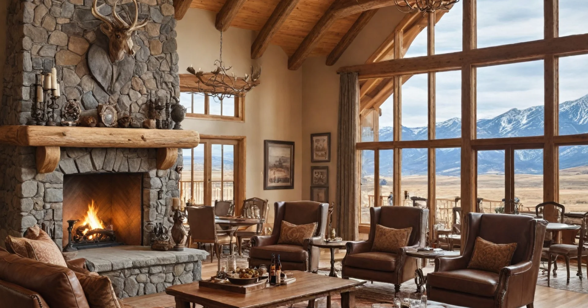 Mortion Ranch Inside Inside the largest ranch in Montana for luxury‑minded guests